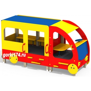 Игровой элемент детской площадки Автобус